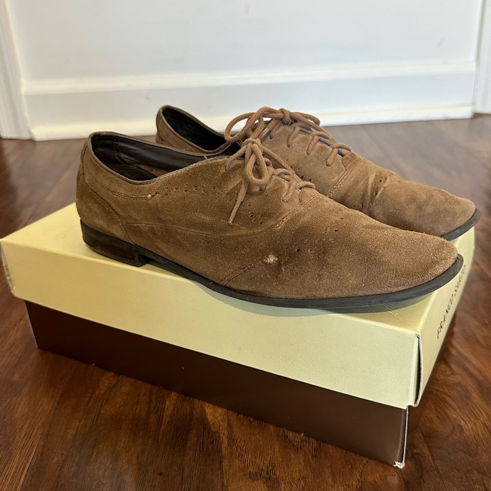 GC Franco Sarto Mohair Leather Toledo Oxfords
